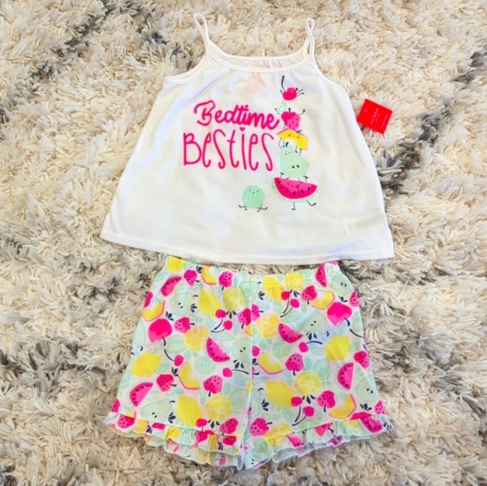 Isaac Mizrahi Girls 2 Piece Pajama Set